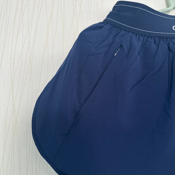 Alo Yoga Black Double Layer Athletic Shorts with Liner Stretch Size L - Picture 5 of 5